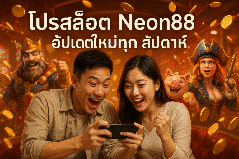 โปรสล็อต Neon88 อัปเดตใหม่ทุกสัปดาห์